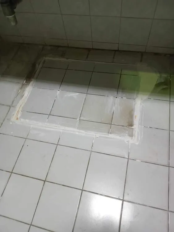 เดินระบบท่อน้ำดีใต้ถุนอาคาร โรงงานที่อยุธยา