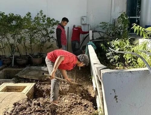 ผลงานช่างซ่อมท่อประปา