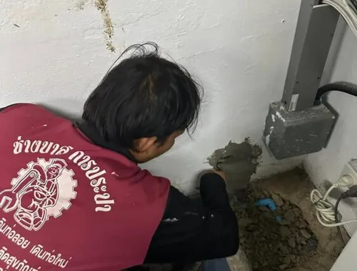 ผลงานช่างซ่อมท่อประปา